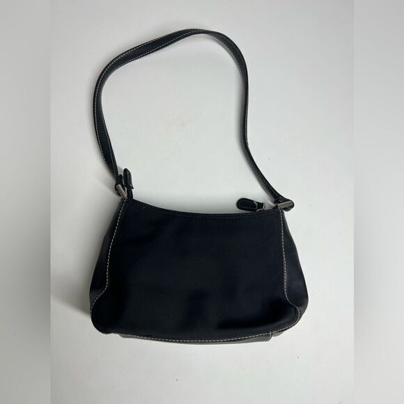 LIZ CLAIBORNE Small Black Shoulder Bag - Picture 4 of 12